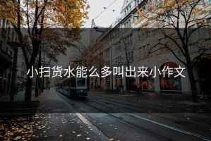 小扫货水能么多叫出来小作文