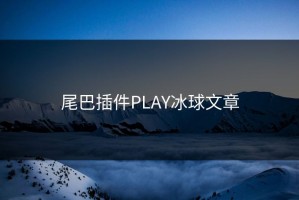 尾巴插件PLAY冰球文章