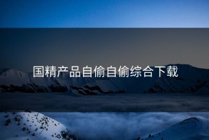 国精产品自偷自偷综合下载